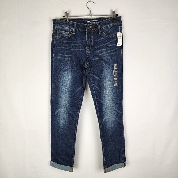 NWT GAP Coupe Girlfriend Jeans 0 - Picture 1 of 4